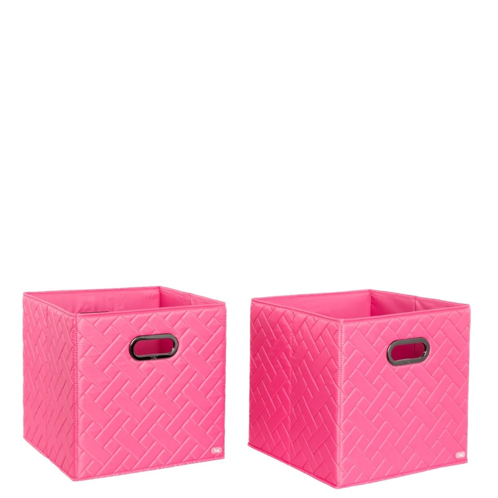 Pink Storage Bins - Picture 3 of 7